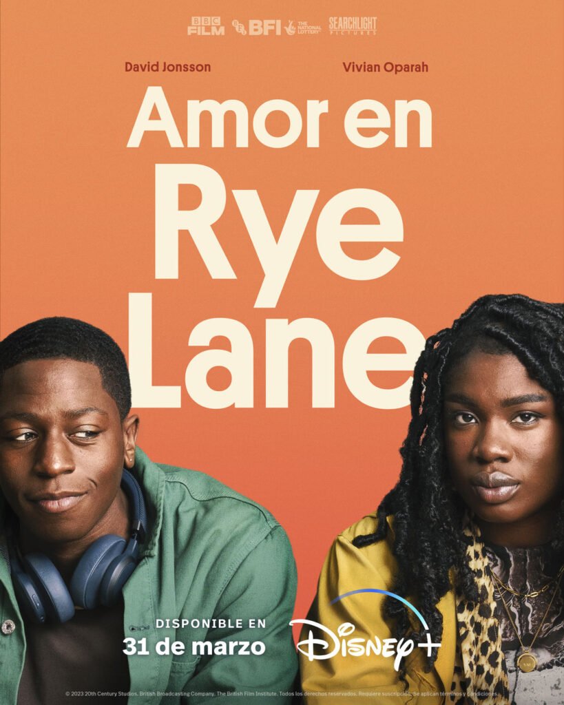 Cartel Amor en Rye Lane